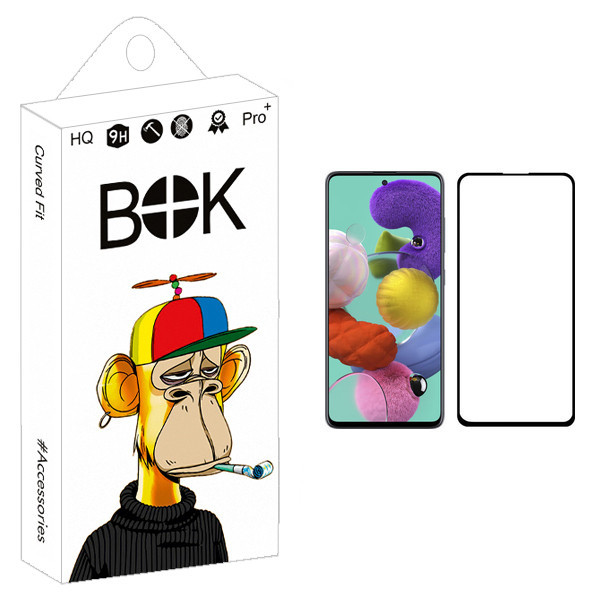 محافظ صفحه نمایش بوک مدل +HD مناسب برای گوشی موبایل سامسونگ Galaxy A51