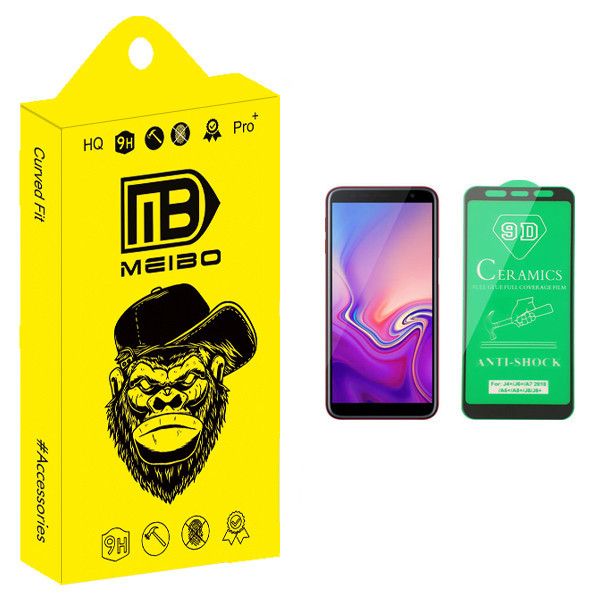 محافظ صفحه نمایش سرامیکی میبو مدل +HD مناسب برای گوشی موبایل سامسونگ Galaxy J6 Plus