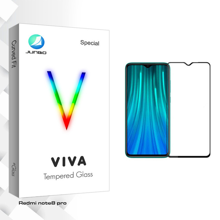 محافظ صفحه نمایش جانبو مدل Viva Glass مناسب برای گوشی موبایل Redmi note8 pro