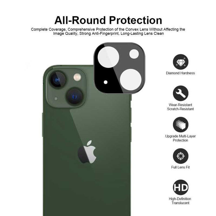 محافظ لنز دوربین بوک مدل 3D-9H مناسب برای گوشی موبایل اپل iPhone 13