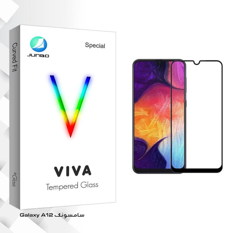 محافظ صفحه نمایش جانبو مدل Viva Glass مناسب برای گوشی موبایل سامسونگ Galaxy A12