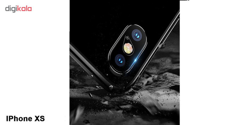 محافظ لنز دوربین هورس مدل UTF مناسب برای گوشی موبایل اپل iPhone XS بسته دو عددی