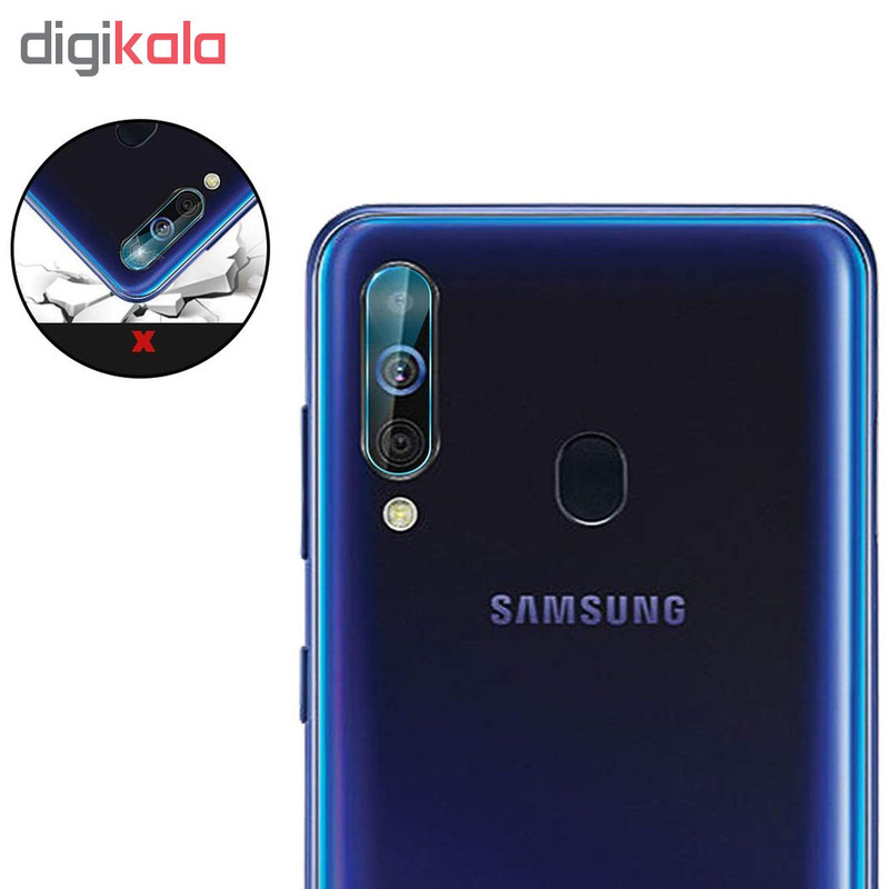محافظ لنز دوربین هورس مدل UTF مناسب برای گوشی موبایل سامسونگ Galaxy A60 بسته دو عددی