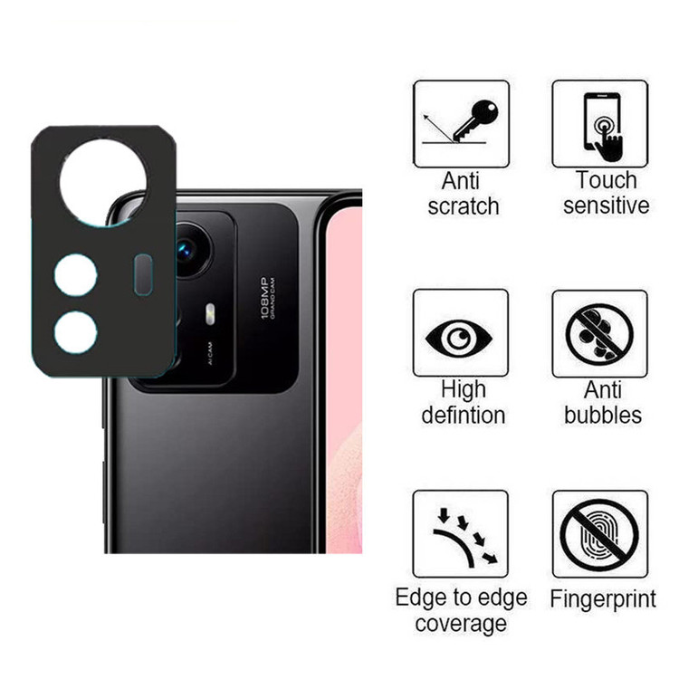 محافظ لنز دوربین میبو مدل 3D-9H مناسب برای گوشی موبایل شیائومی Redmi Note 12S