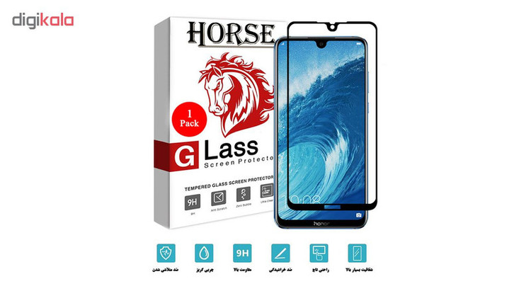 محافظ صفحه نمایش 5D هورس مدل FAG مناسب برای گوشی موبایل آنر 8X Max
