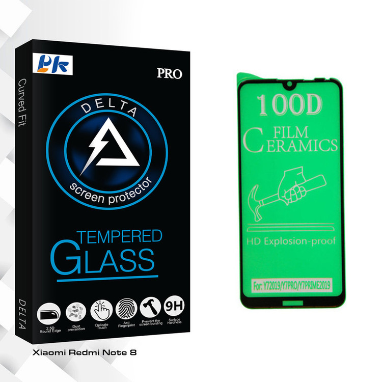 محافظ صفحه نمایش پی کی مدل Delta Glass مناسب برای گوشی موبایل شیائومی Redmi Note 8