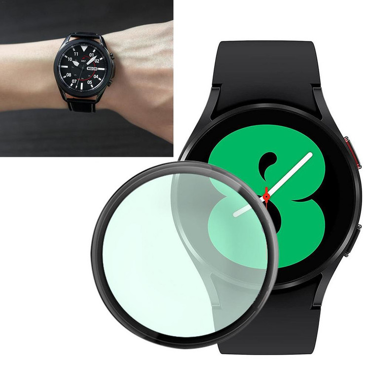 محافظ صفحه نمایش میبو مدل Transparent Round مناسب برای ساعت هوشمند سامسونگ Galaxy Watch 4 40mm