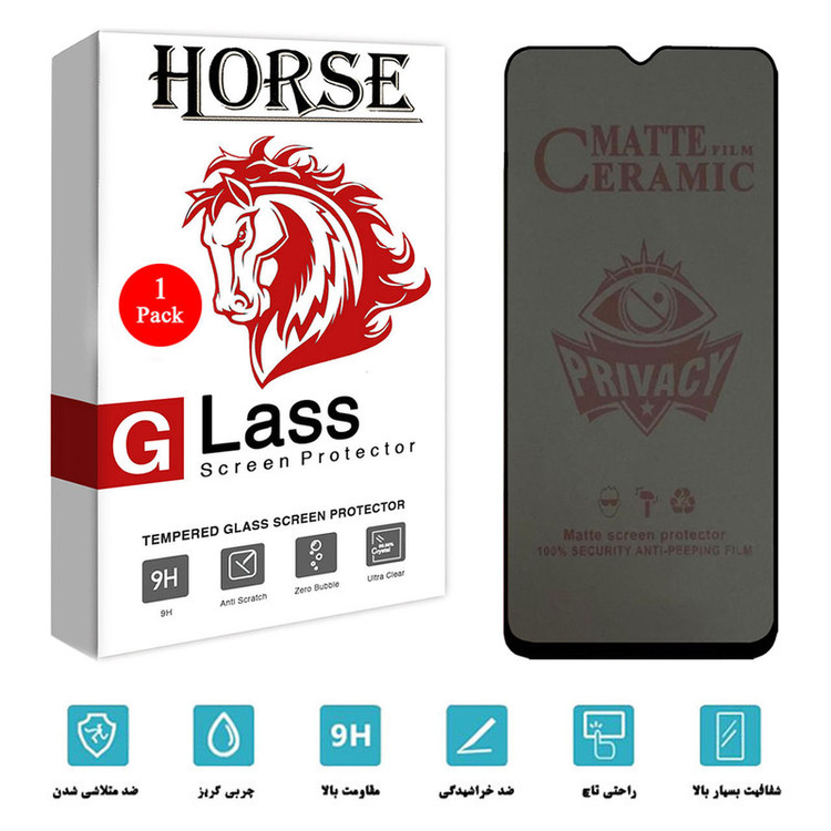 محافظ صفحه نمایش هورس مدل CRP مناسب برای گوشی موبایل سامسونگ Galaxy A12 / A12 Nacho / A02 / A02s
