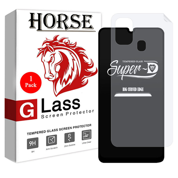 محافظ صفحه نمایش هورس مدل 2SN-Glass مناسب برای گوشی موبایل سامسونگ Galaxy M31 به همراه محافظ پشت گوشی