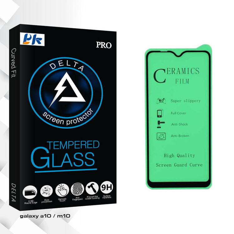 محافظ صفحه نمایش پی کی مدل Delta Glass مناسب برای گوشی موبایل سامسونگ Galaxy M10 / A10