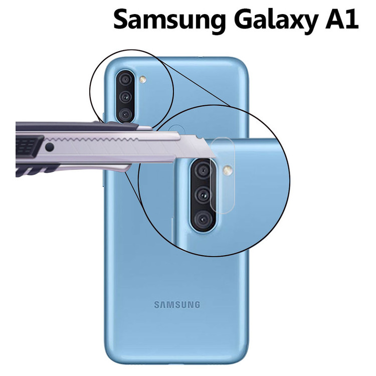 محافظ لنز دوربین هورس مدل UTF مناسب برای گوشی موبایل سامسونگ Galaxy A11 بسته دو عددی