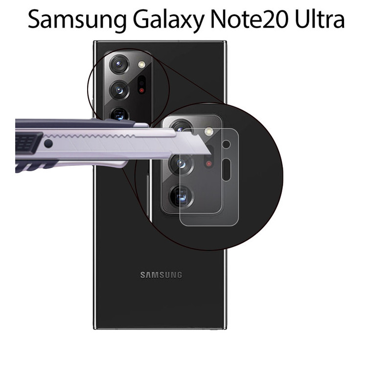 محافظ لنز دوربین هورس مدل UTF مناسب برای گوشی موبایل سامسونگ Galaxy Note20 Ultra بسته دو عددی