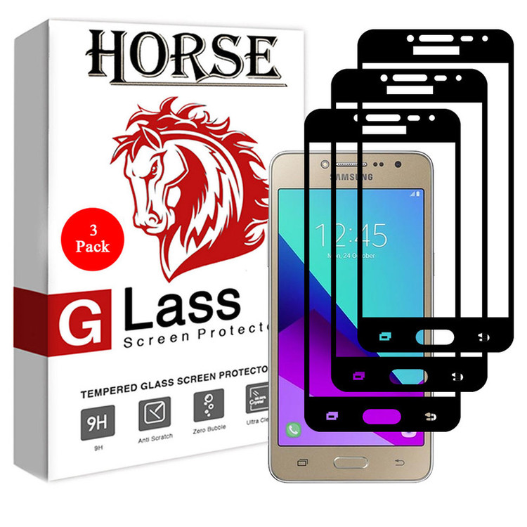 محافظ صفحه نمایش سرامیکی هورس مدل CRM مناسب برای گوشی موبایل سامسونگ Galaxy J2 Prime بسته سه عددی