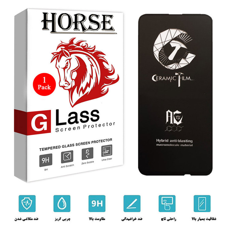 محافظ صفحه نمایش سرامیکی هورس مدل CTB مناسب برای گوشی موبایل آنر 9X Pro