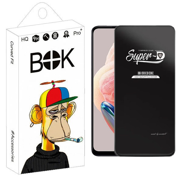 محافظ صفحه نمایش بوک مدل Transparent SuperD مناسب برای گوشی موبایل شیائومی Redmi Note 12R Pro