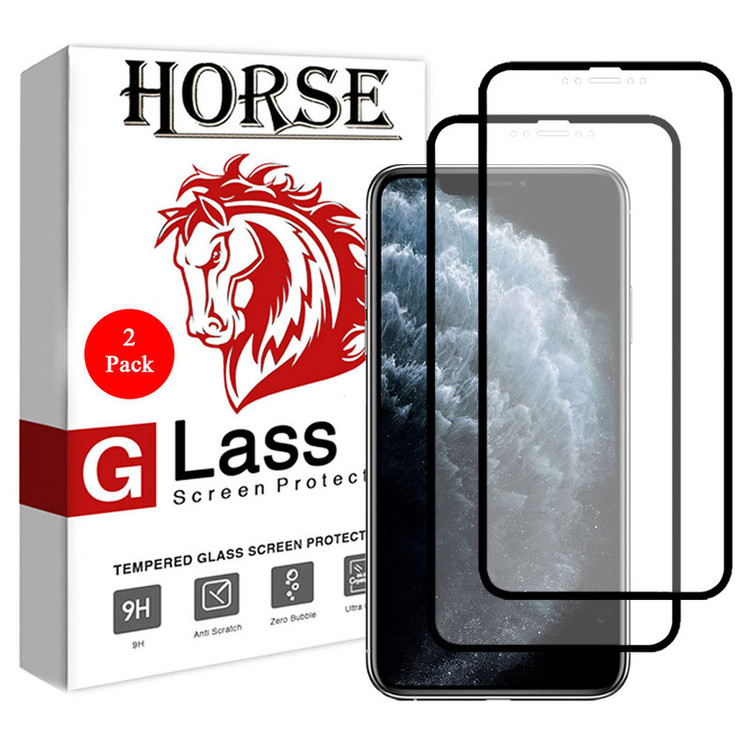 محافظ صفحه نمایش سرامیکی هورس مدل CMT مناسب برای گوشی موبایل اپل iPhone 11 Pro بسته دو عددی
