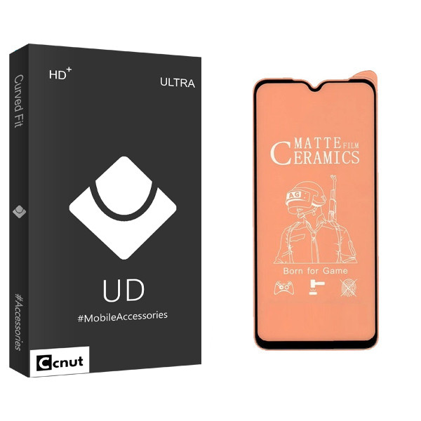 محافظ صفحه نمایش سرامیکی کوکونات مدل UD Black مناسب برای گوشی موبایل شیائومی Redmi Note 8 Pro