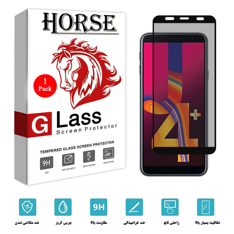 محافظ صفحه نمایش سرامیکی هورس مدل CRP مناسب برای گوشی موبایل سامسونگ Galaxy J4 Plus