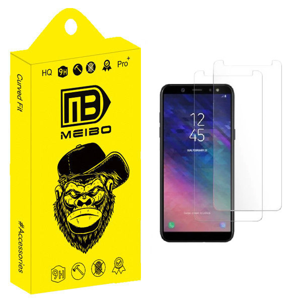 محافظ صفحه نمایش میبو مدل ShieldSafe مناسب برای گوشی موبایل سامسونگ Galaxy A6 2018 بسته دو عددی
