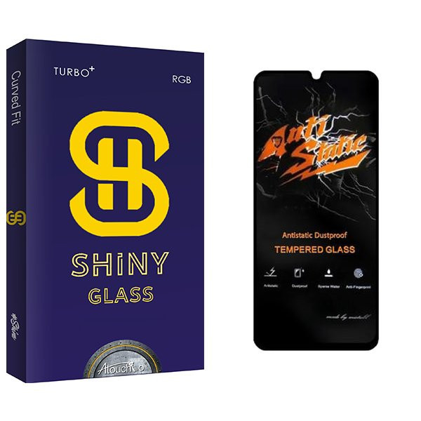 محافظ صفحه نمایش آتوچبو مدل Shiny Antistatic مناسب برای گوشی موبایل سامسونگ Galaxy A24 4G