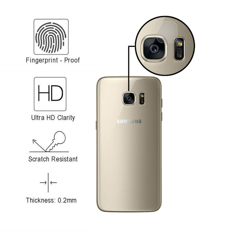 محافظ لنز دوربین هورس مدل SGL01 مناسب برای گوشی موبایل سامسونگ Galaxy S7
