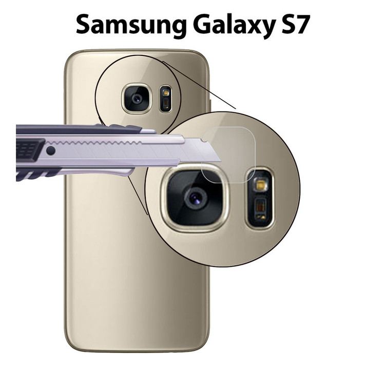 محافظ لنز دوربین هورس مدل SGL01 مناسب برای گوشی موبایل سامسونگ Galaxy S7