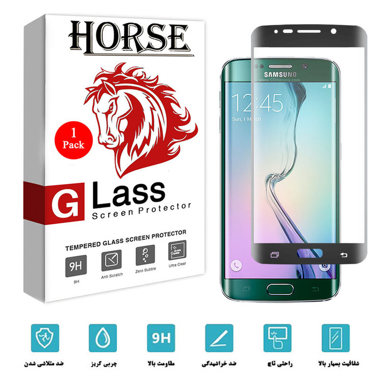 محافظ صفحه نمایش سرامیکی هورس مدل CME-H مناسب برای گوشی موبایل سامسونگ Galaxy S7 edge
