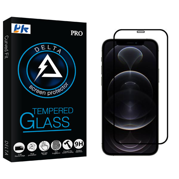محافظ صفحه نمایش پی کی مدل Delta مناسب برای گوشی موبایل اپل iPhone 12 Pro Max