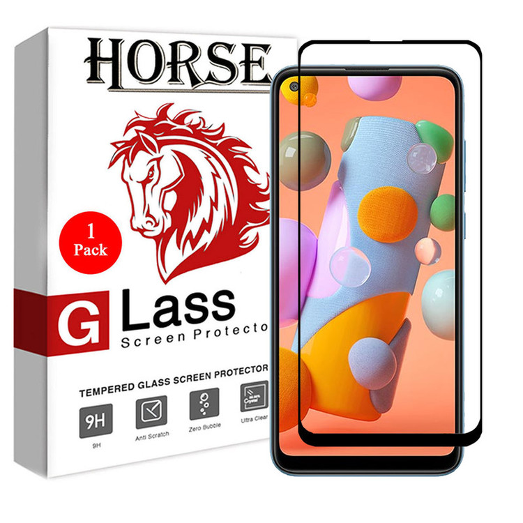 محافظ صفحه نمایش 5D هورس مدل FUL01 مناسب برای گوشی موبایل سامسونگ Galaxy A11