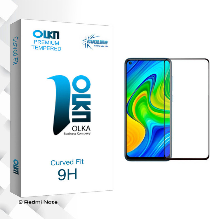 محافظ صفحه نمایش کولینگ مدل Olka glass مناسب برای گوشی موبایل شیائومی 9 Redmi Note