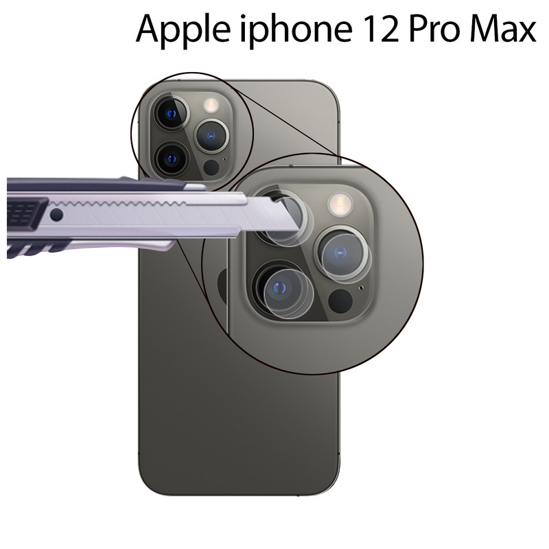 محافظ لنز دوربین هورس مدل SGL-H مناسب برای گوشی موبایل اپل iPhone 12 Pro Max