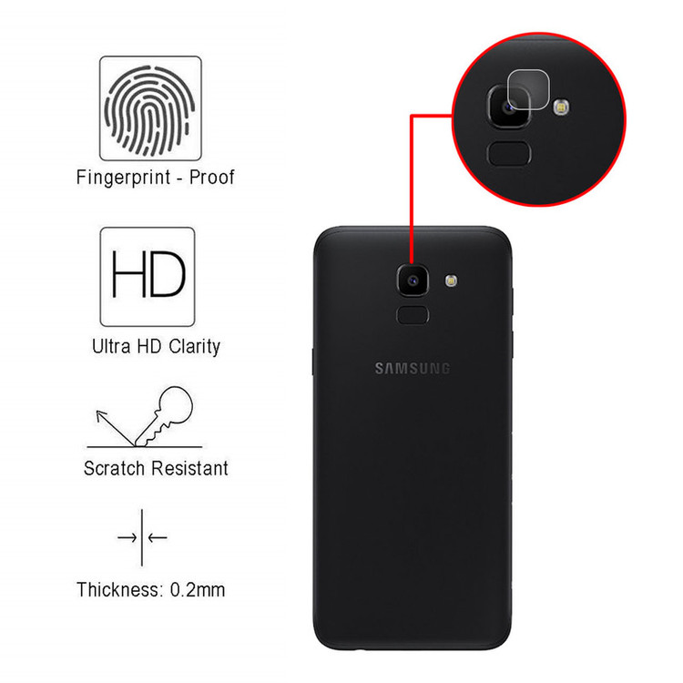 محافظ لنز دوربین هورس مدل SGL-H مناسب برای گوشی موبایل سامسونگ Galaxy J6