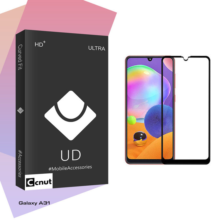 محافظ صفحه نمایش کوکونات مدل UD Black مناسب برای گوشی موبایل سامسونگ Galaxy A31