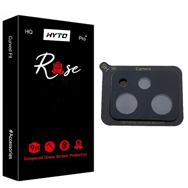 محافظ لنز دوربین هیتو مدل Rose 3D Tempered مناسب برای گوشی موبایل شیائومی Poco X5 Pro
