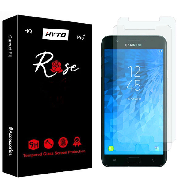 محافظ صفحه نمایش شیشه ای هیتو مدل Rose TopShield مناسب برای گوشی موبایل سامسونگ Galaxy J7 Max 2018 بسته دو عددی