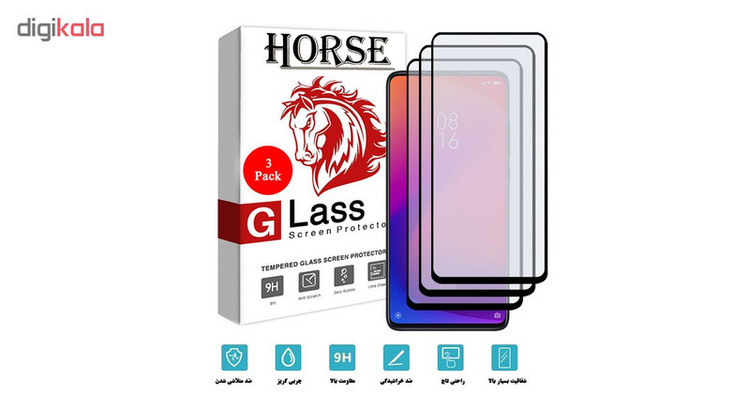 محافظ صفحه نمایش مات هورس مدل MSC مناسب برای گوشی موبایل شیائومی Mi 9T / K20 / K20 Pro بسته سه عددی
