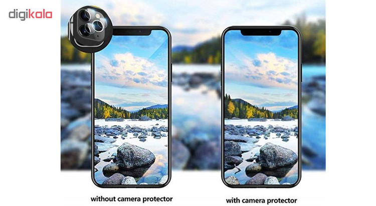 محافظ لنز دوربین هورس مدل UTF مناسب برای گوشی موبایل اپل iPhone 11 Pro