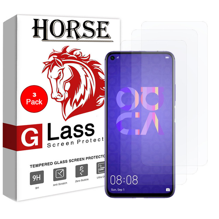 محافظ صفحه نمایش هورس مدل UCC مناسب برای گوشی موبایل هوآوی Nova 5T بسته سه عددی