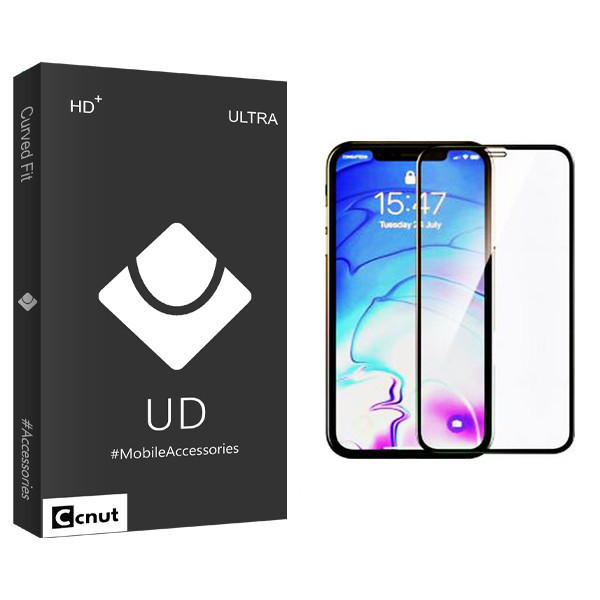 محافظ صفحه نمایش کوکونات مدل UD Black مناسب برای گوشی موبایل اپل iphone 12