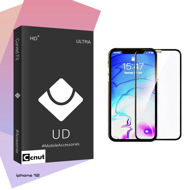 محافظ صفحه نمایش کوکونات مدل UD Black مناسب برای گوشی موبایل اپل iphone 12