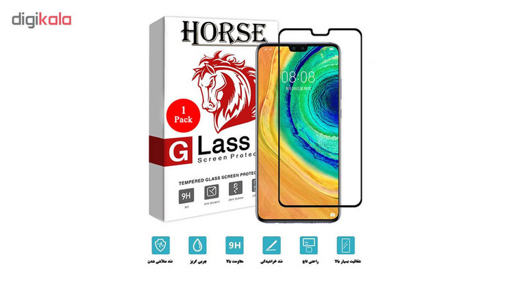 محافظ صفحه نمایش 5D هورس مدل FAG مناسب برای گوشی موبایل هوآوی Mate 30