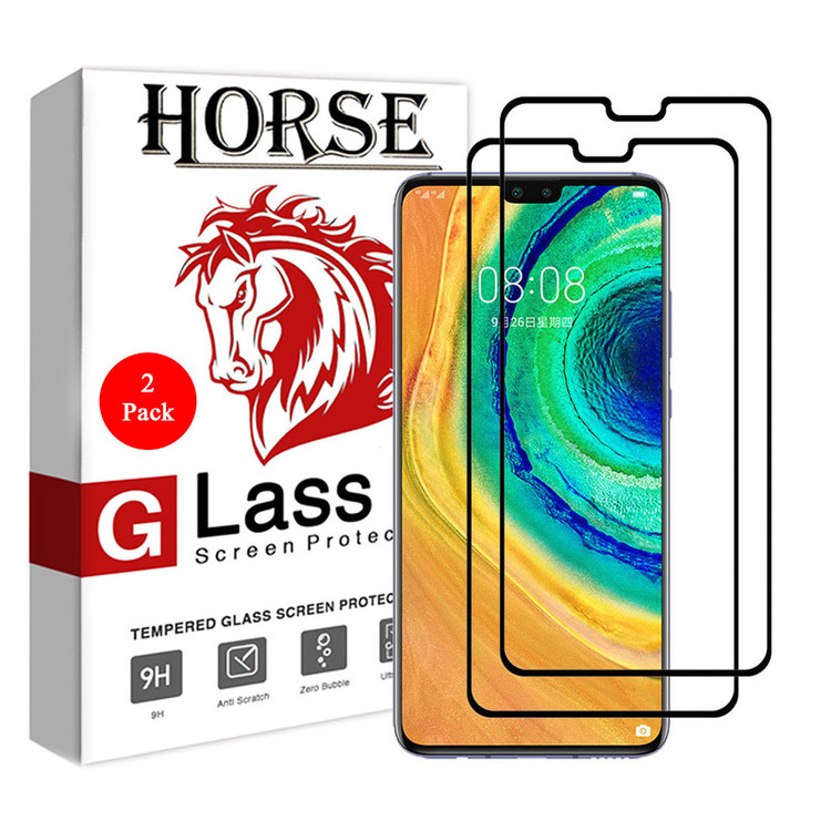 محافظ صفحه نمایش 5D هورس مدل FAG مناسب برای گوشی موبایل هوآوی Mate 30 بسته دو عددی