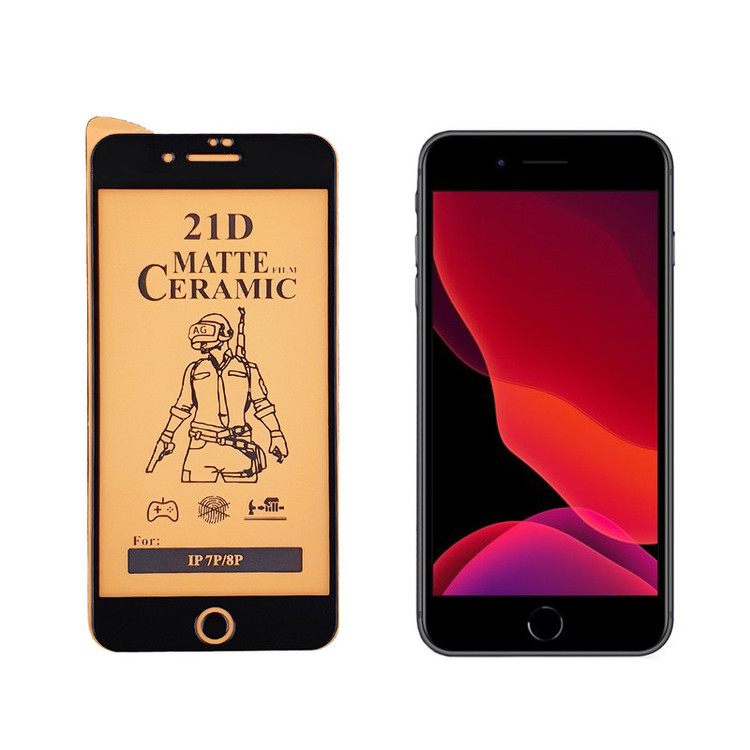 محافظ صفحه نمایش سرامیکی مات گریفین مدل FLCRM GN st مناسب برای گوشی موبایل اپل iPhone 8 Plus