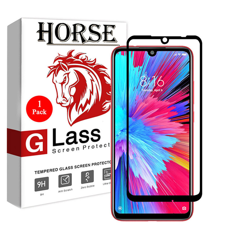 محافظ صفحه نمایش 5D هورس مدل FAG مناسب برای گوشی موبایل شیائومی Redmi Note 7S