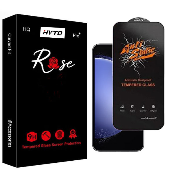 محافظ صفحه نمایش هیتو مدل Rose Antistatic Glavers مناسب برای گوشی موبایل سامسونگ Galaxy A54 / S23 FE