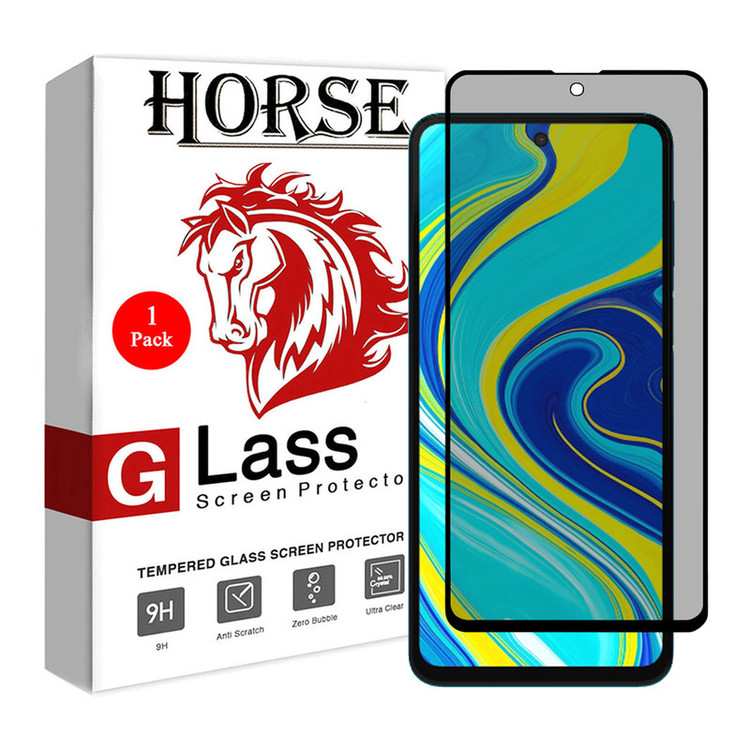 محافظ صفحه نمایش حریم شخصی هورس مدل SSP مناسب برای گوشی موبایل شیائومی Redmi Note 9S