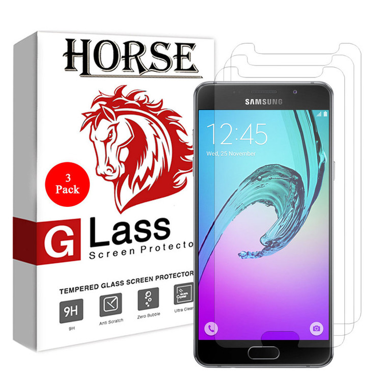 محافظ صفحه نمایش هورس مدل UCC مناسب برای گوشی موبایل سامسونگ Galaxy A5 2016 بسته سه عددی