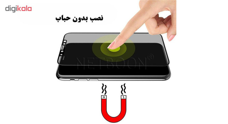 محافظ صفحه نمایش حریم شخصی هورس مدل SSP مناسب برای گوشی موبایل اپل iPhone Xs Max