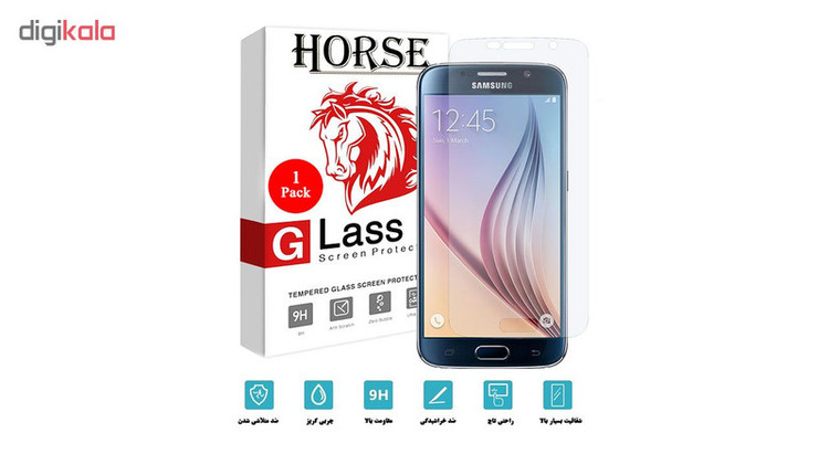 محافظ صفحه نمایش نانو هورس مدل FSN مناسب برای گوشی موبایل سامسونگ Galaxy S6