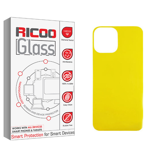 محافظ پشت گوشی ریکو مدل Ricoo Glass TPU مناسب برای گوشی موبایل اپل iPhone 13 pro